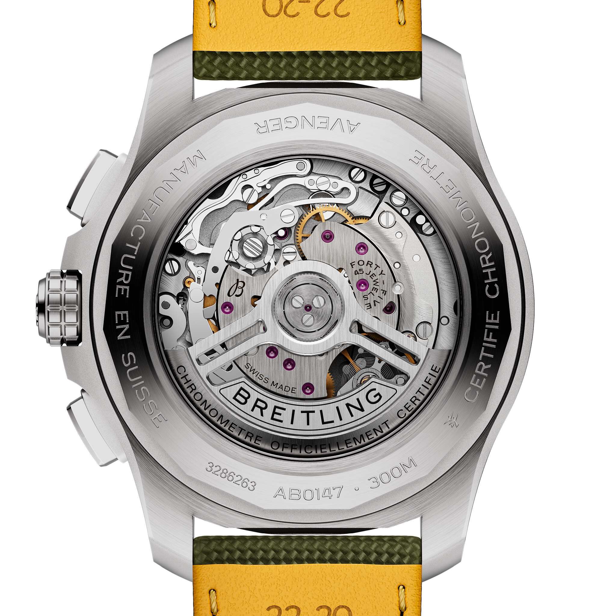 Breitling avenger best sale gold